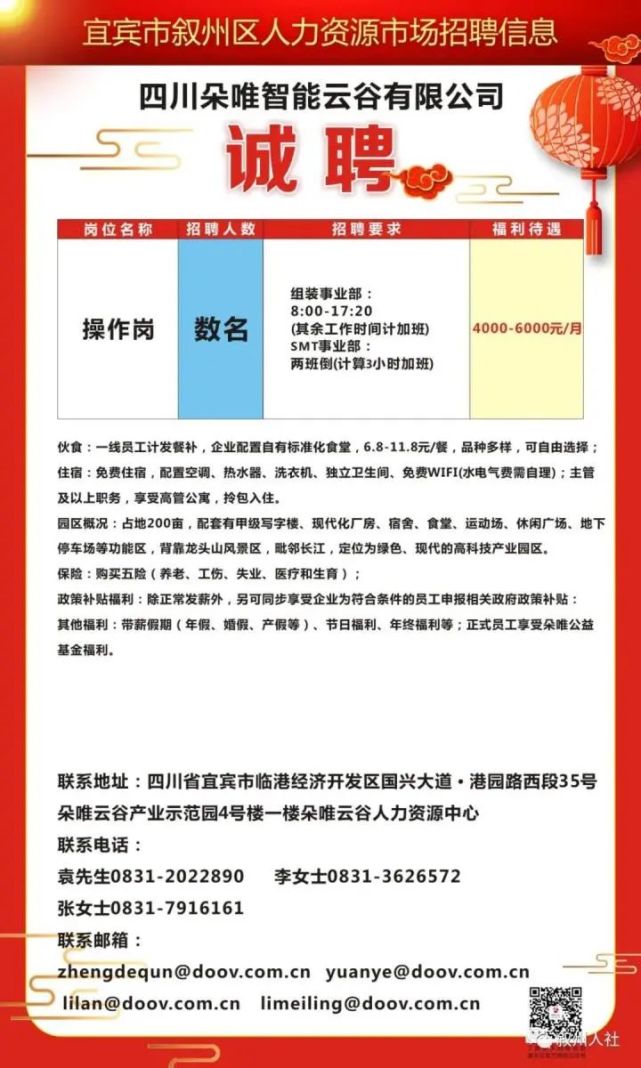 濯水镇最新招聘信息概览